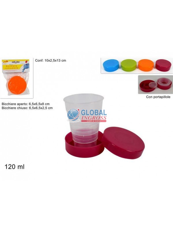 BICCHIERE RICHIUDIBILE