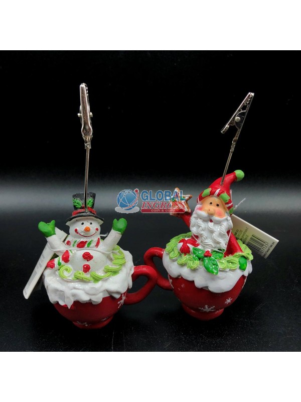 SEGNAPOSTO PERSONAGGIO IN TAZZA C/MOLLETTA