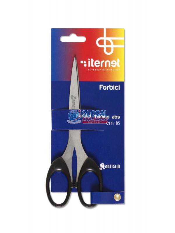 FORBICE MANICO ABS NERO16cm