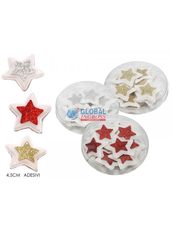 SET 12 STELLE ADESIVE