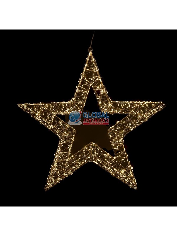 STELLA ORO METALLO 60cmC/1500 LUCI