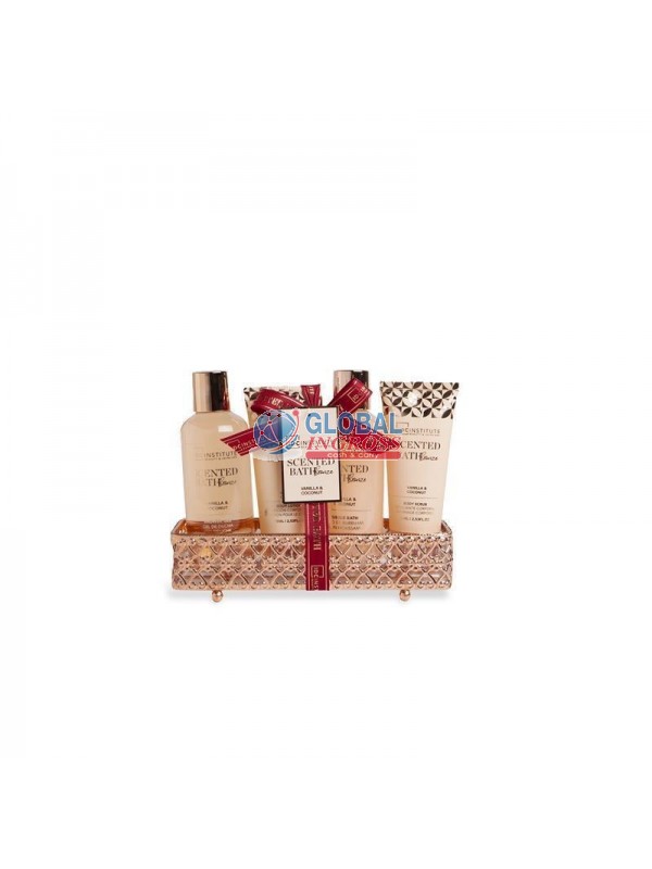 SET SCENTED BRONZE 4pz TRAY