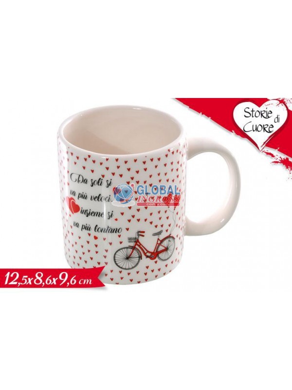 TAZZA LOVE BICICLETTA