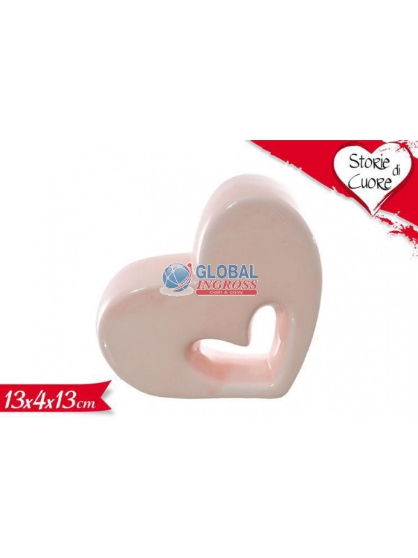 CUORE CERAMICA 13cm