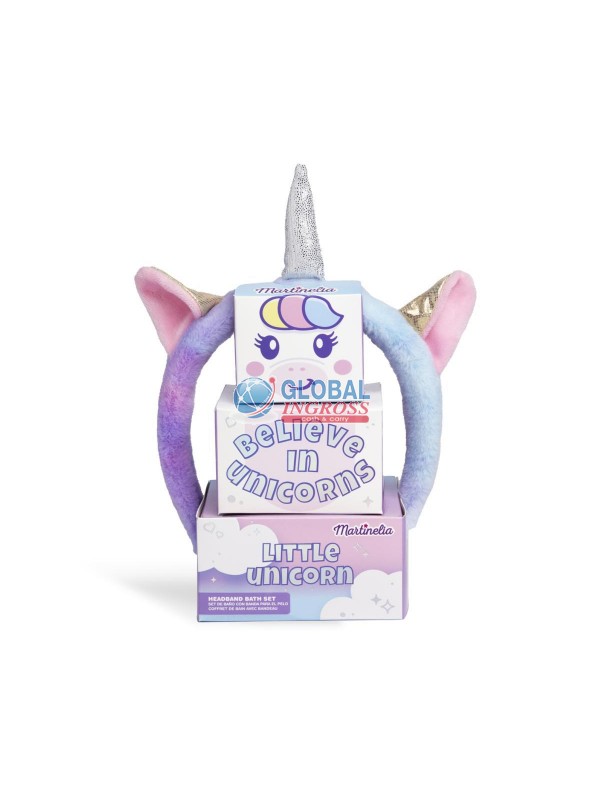 LITTLE UNICORN HAIRBANDBATH SET