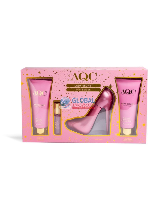 SET SCENTED LADY SECRETPINK EDITION 4pz