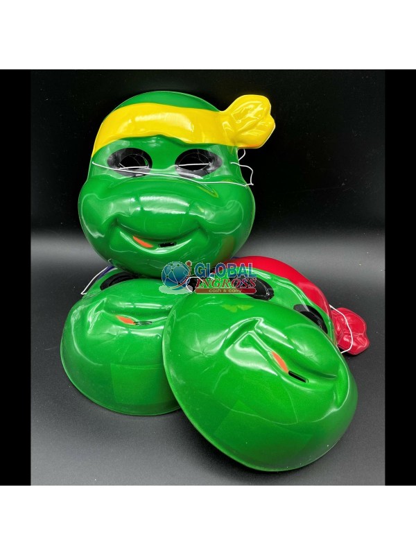 MASCHERA TARTARUGA PLASTICA COLORI ASS.