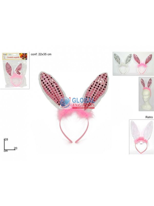CERCHIETTO ORECCHIE CONIGLIETTO