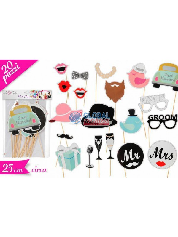 PROPS MATRIMONIO 20pz