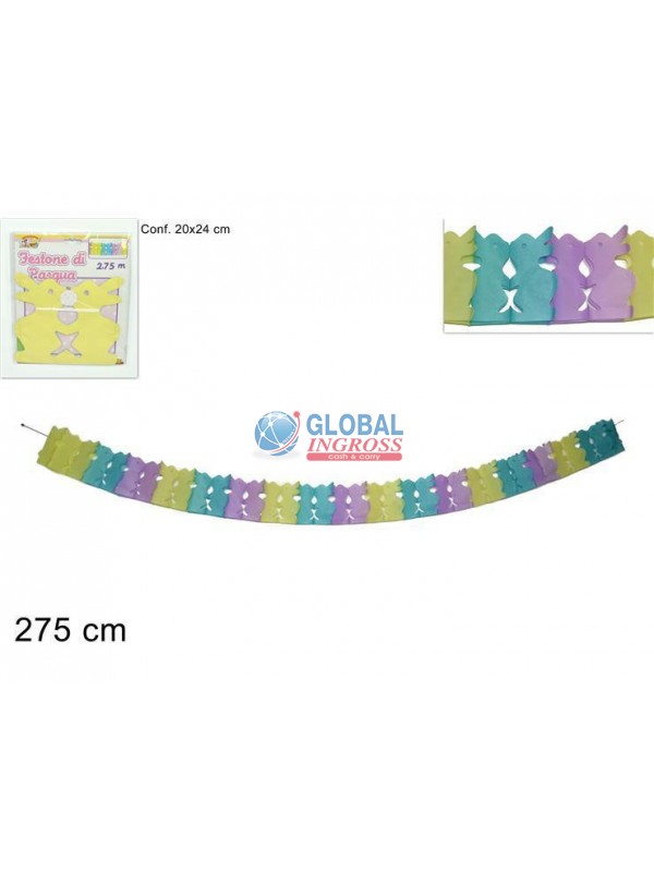 FESTONE CONIGLI 2,75mt
