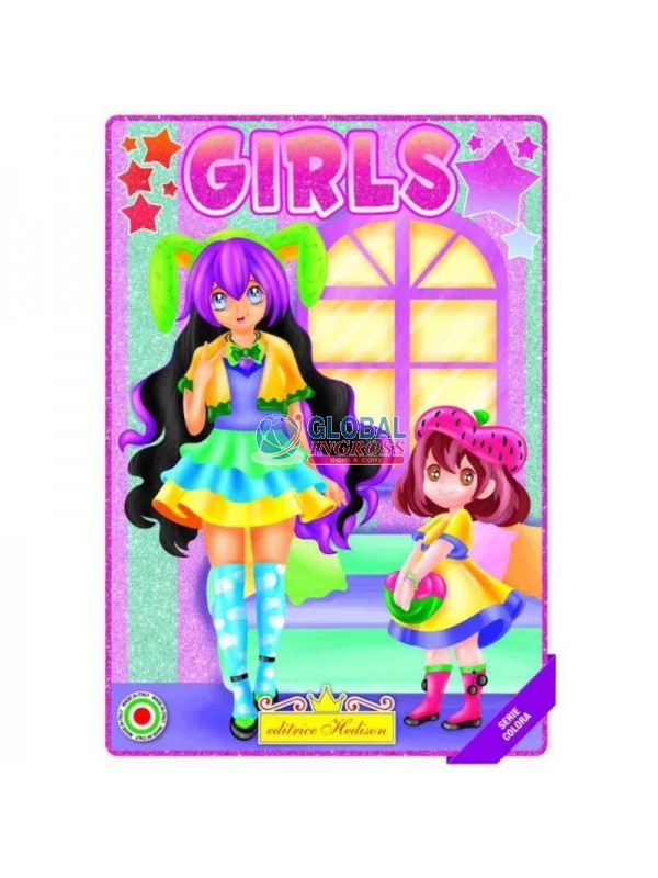 LIBRO COLORA GIRLS