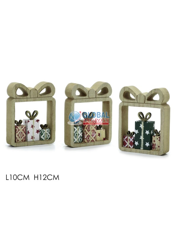 PACCO REGALO LEGNO 12cm