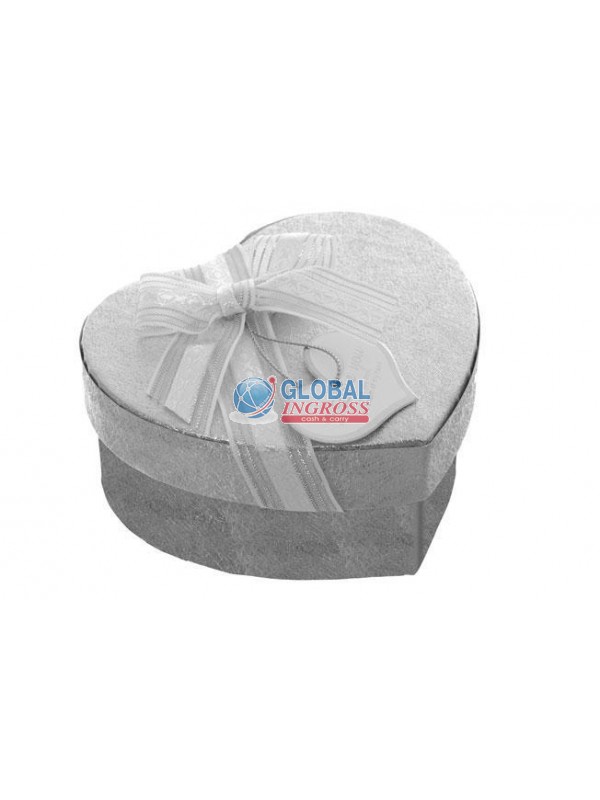 SCATOLA CUORE ARGENTO 10x5x11