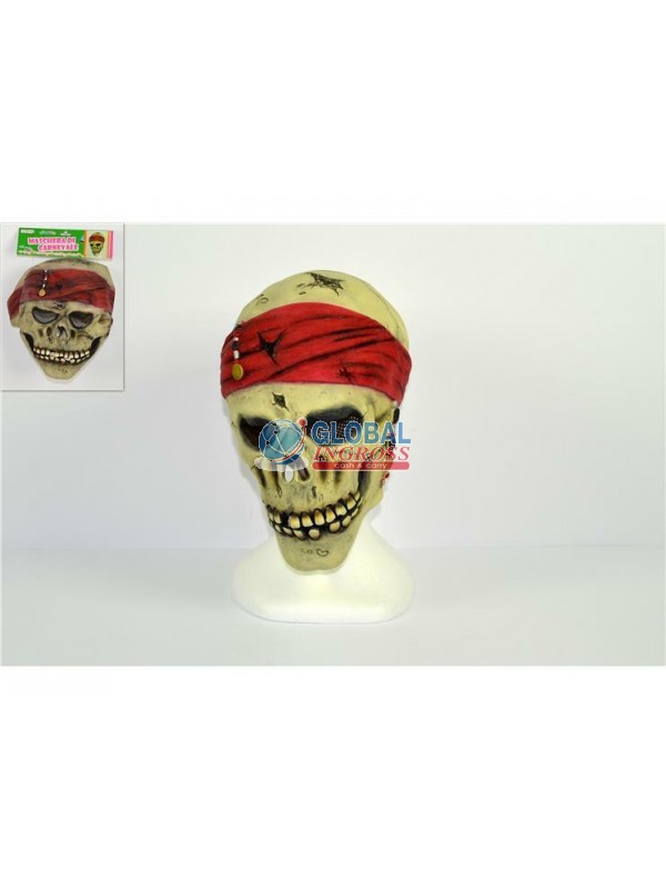 MASCHERA TESCHIO PIRATA