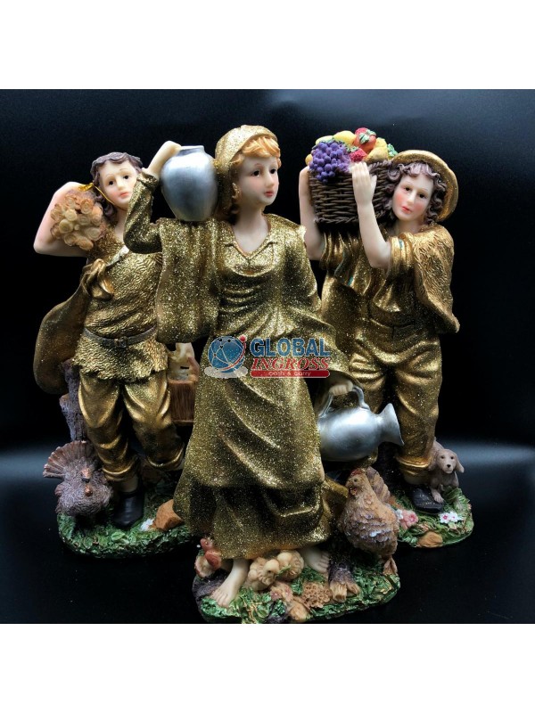 PASTORE GLITTER ORO 30cm