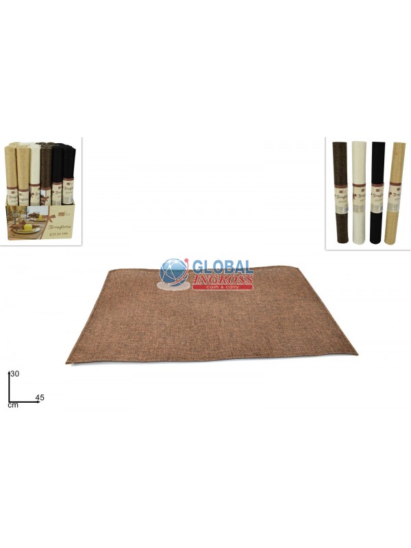 TOVAGLIETTA TESSUTO 45x30 COL.ASS.