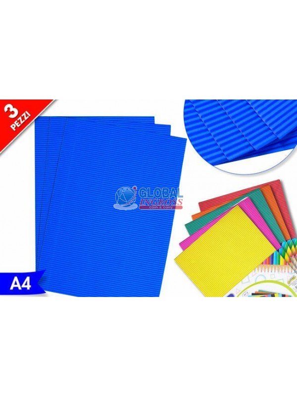 FOGLI ONDULATI 3pz