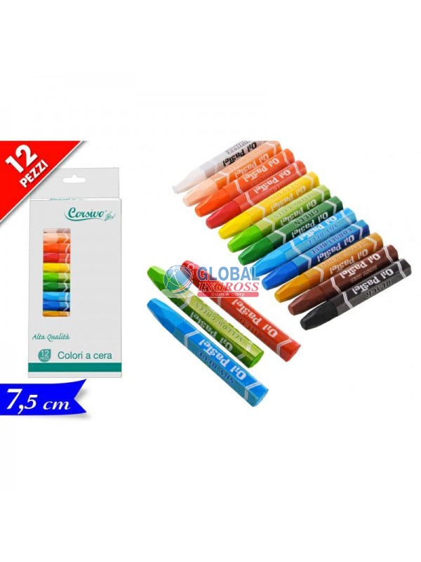 COLORI A CERA 12pz