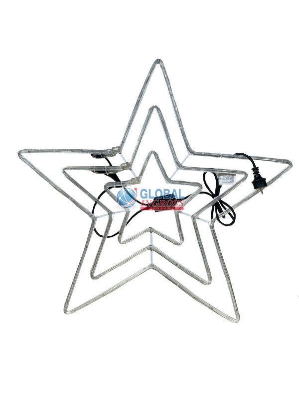 STELLA TRIPLA 108 LED C/PROGR.