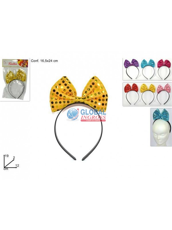 FRONTINO CARNEVALE C/FIOCCO COL.ASS.