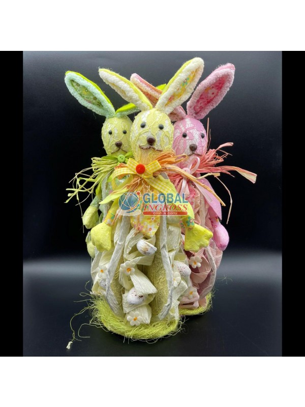 CONIGLIO C/PIZZO 18cm