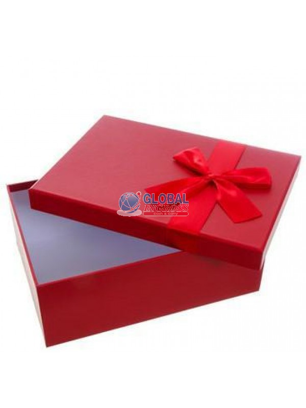 SCATOLA ROSSA C/FIOCCO 29x21x11