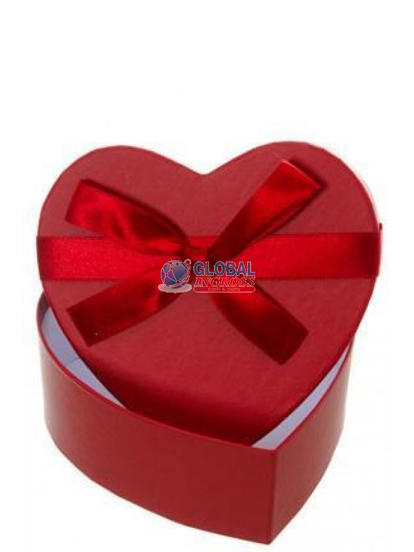 SCATOLA CUORE ROSSO 15x15x7