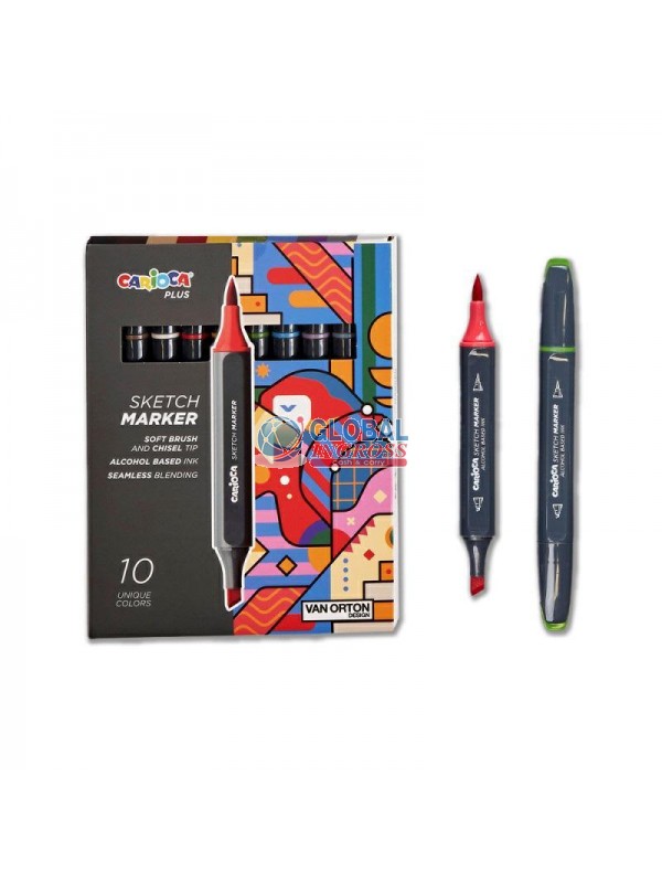 CARIOCA PLUS 10 SKETCH MARKER