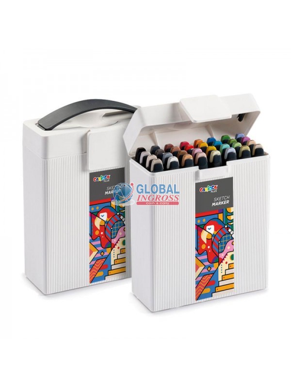 CARIOCA PLUS BOX 32 SKETCH MARKER SCATOLA RIGIDA