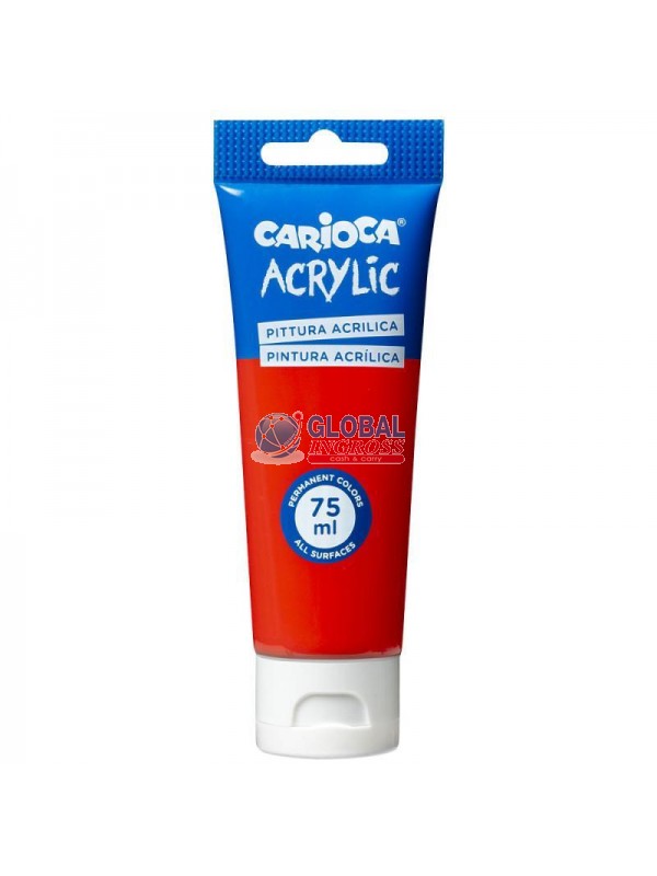 TEMPERA ACRILICA 75ml ROSSO VERMIGLIONE