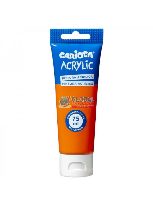 TEMPERA ACRILICA 75ml ARANCIONE