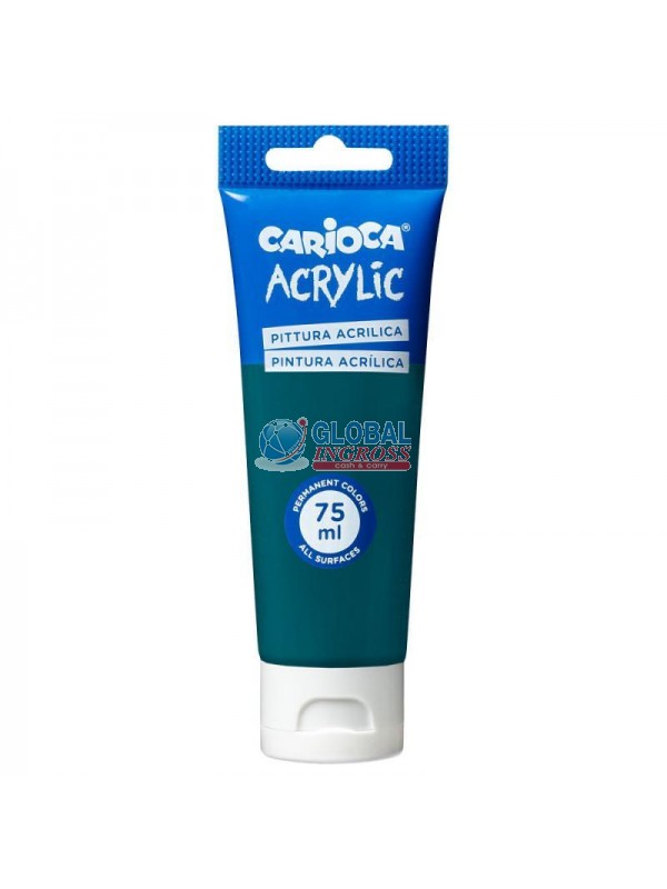 TEMPERA ACRILICA 75ml VERDE SMERALDO