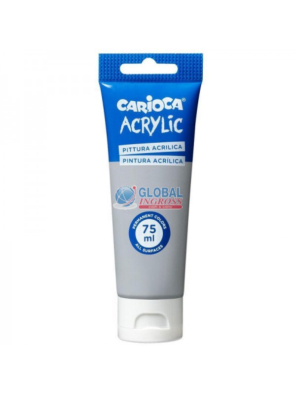 TEMPERA ACRILICA 75ml METAL ARGENTO