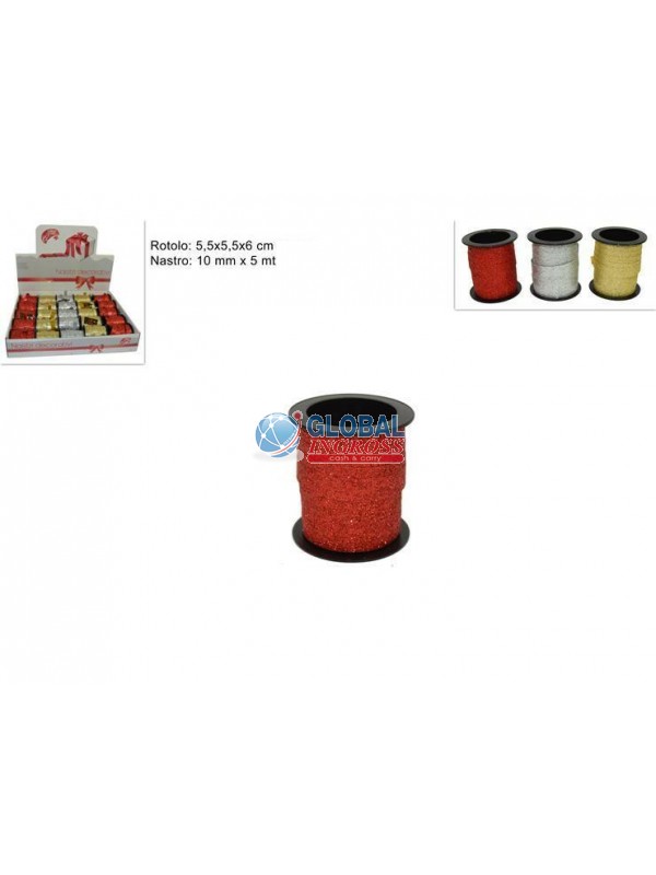 NASTRINO GLITTER mm10x5mt