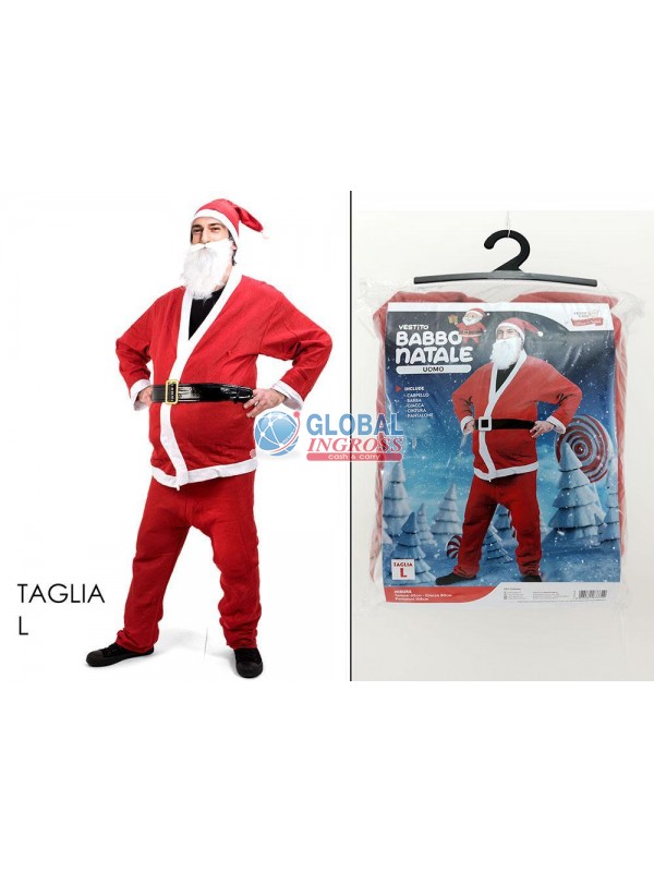 VESTITO BABBO NATALE L