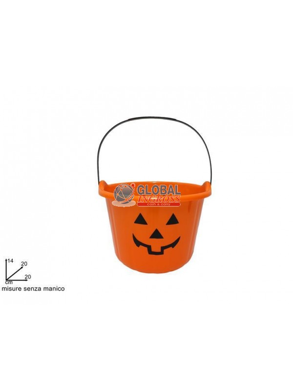 SECCHIELLO ZUCCA PLASTICA