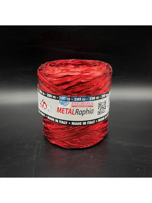 METALRAFIA ROSSO 200mt col.00.