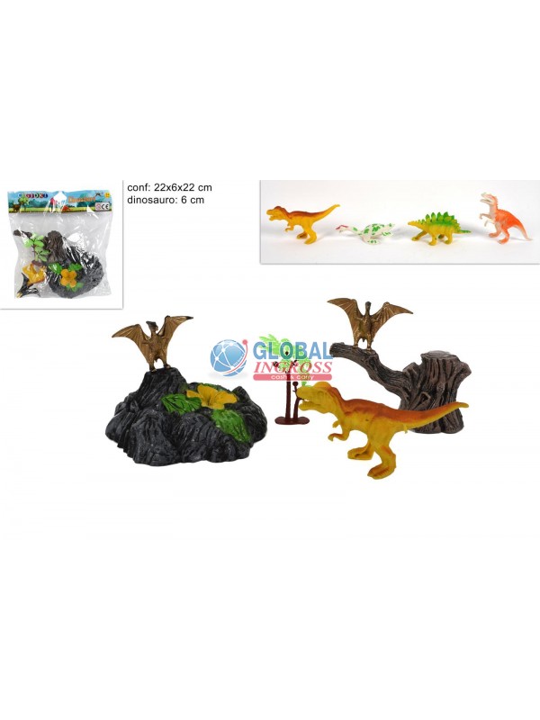 DINOSAURI CON SCENARIO