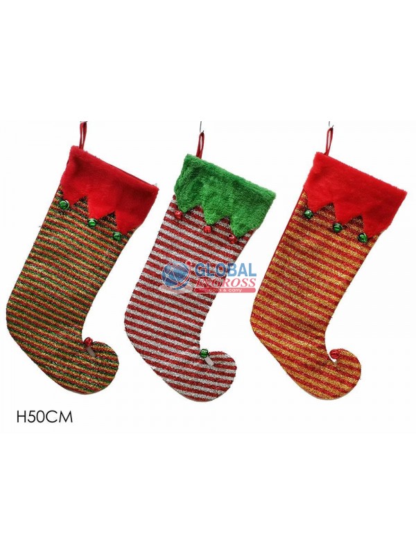 CALZA CON CAMPANELLINI 50cm