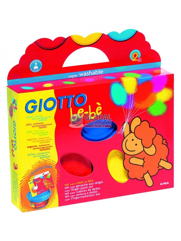 GIOTTO BEBE' COLORI A DITA SET ACTIVITY