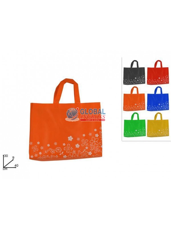 BORSA SPESA TNT C/FIORI40x30x9