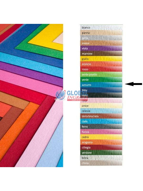 CARTONCINO LR 70x100 AZZURRO