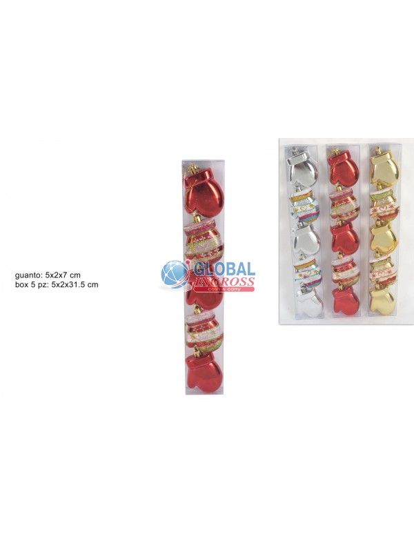APPENDINI GUANTI 5pz