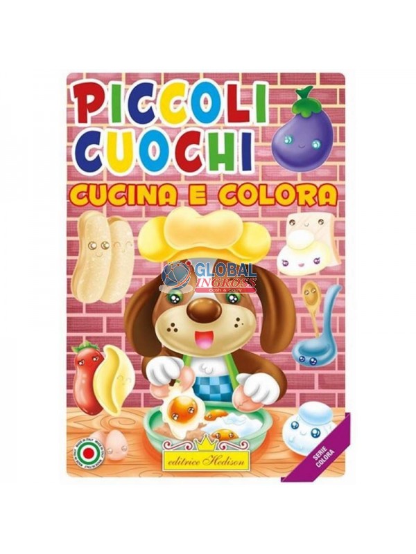 LIBRO COLORA PICCOLI CUOCHI