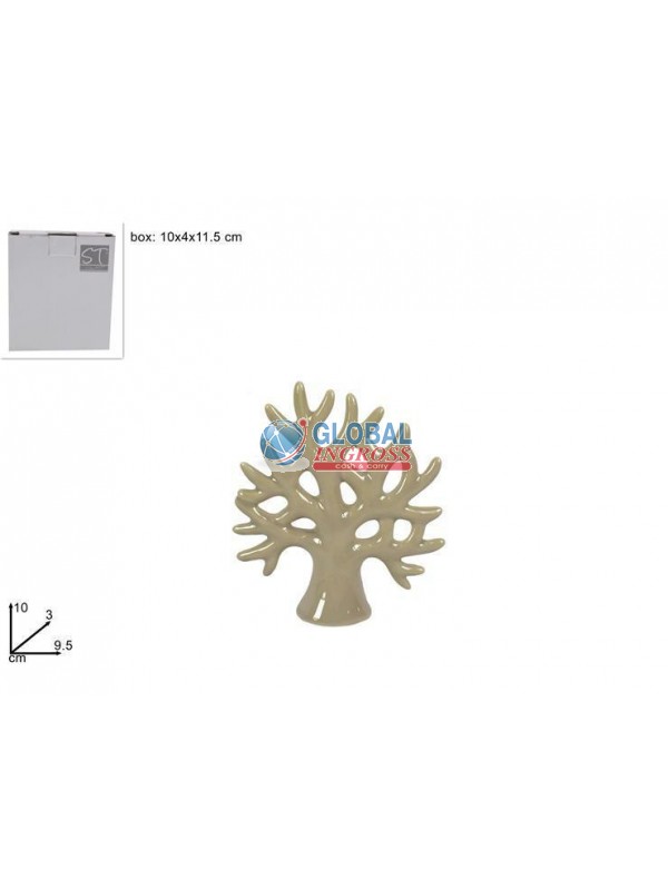 ALBERO D/VITA 10cm BEIGE.