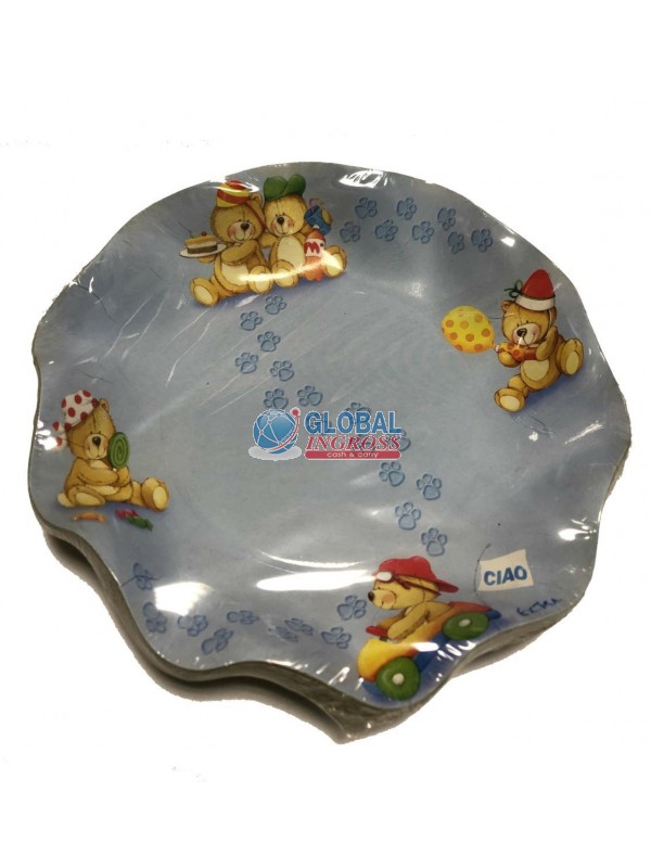 COPPETTA ORSETTO CELESTE 10pz