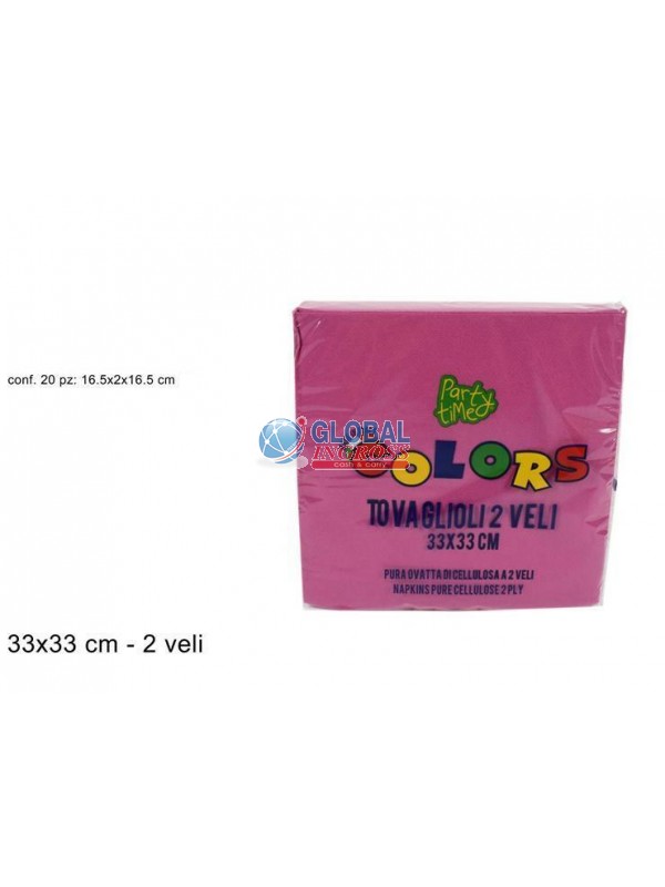 TOVAGLIOLI COLORS 33x33FUXIA