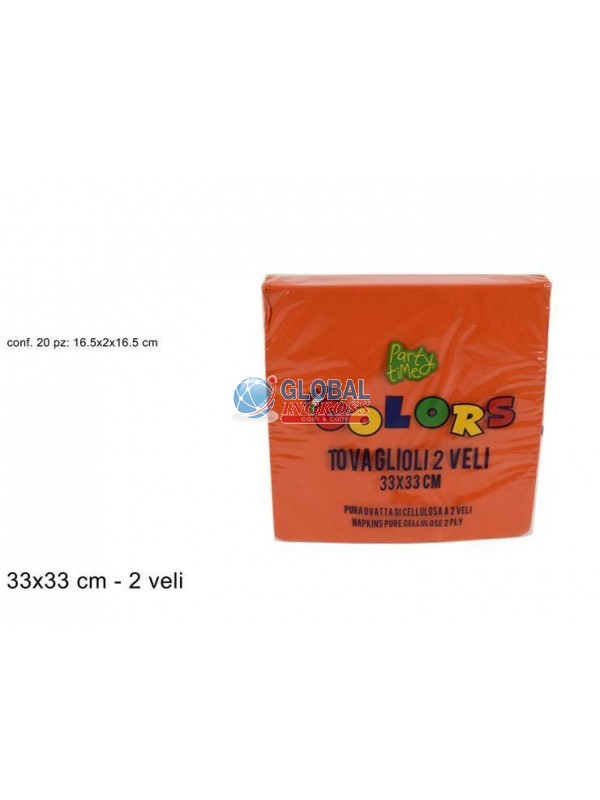 TOVAGLIOLI COLORS 33x33ARANCIO