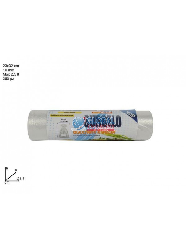 SACCHETTI FREEZER 23x32250pz