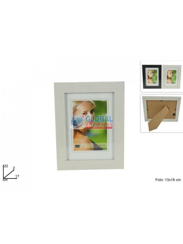 CORNICE LEGNO 13x18 COLORI ASS.